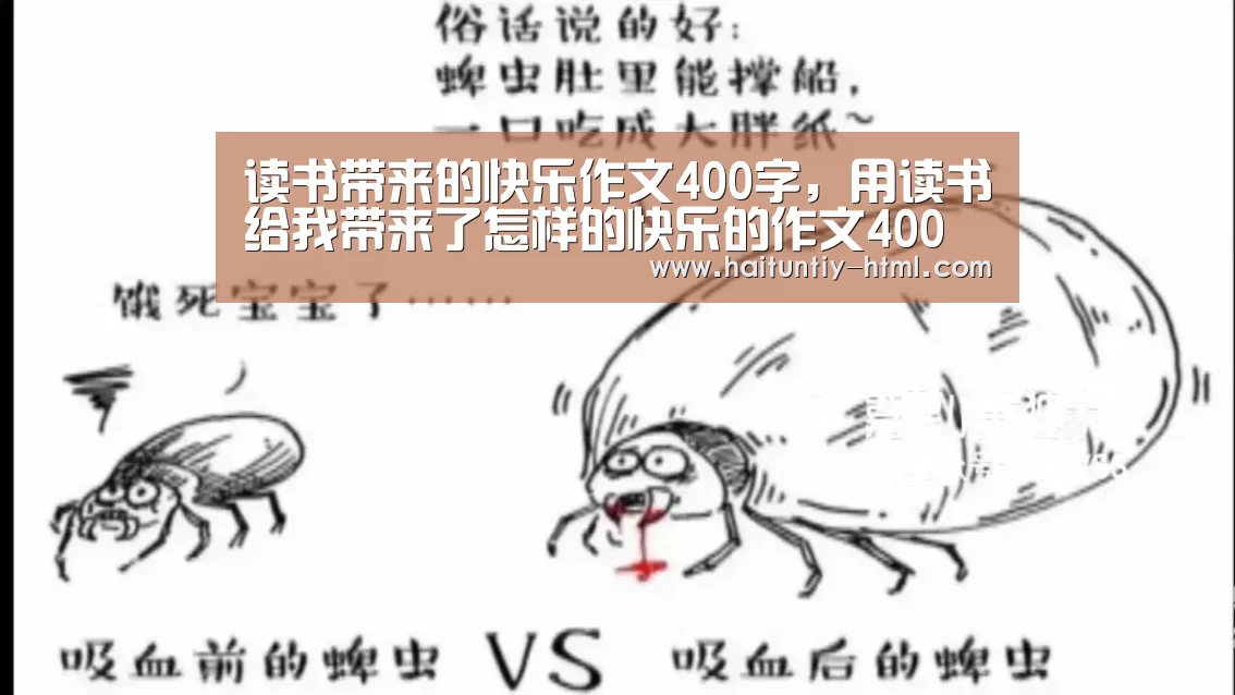 读书带来的快乐作文400字,用读书给我带来了怎样的快乐的作文400字【海豚直播app最新版nba】(图4) 海豚直播体育